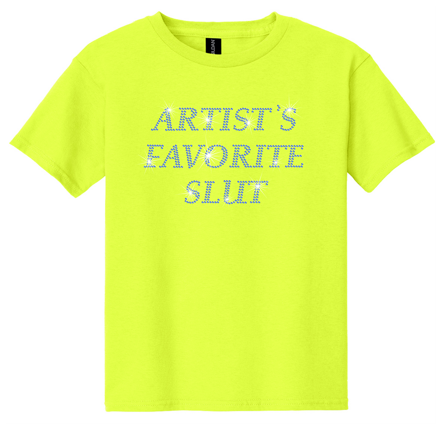 Artist's Favorite Slut Rhinestone Hot Top