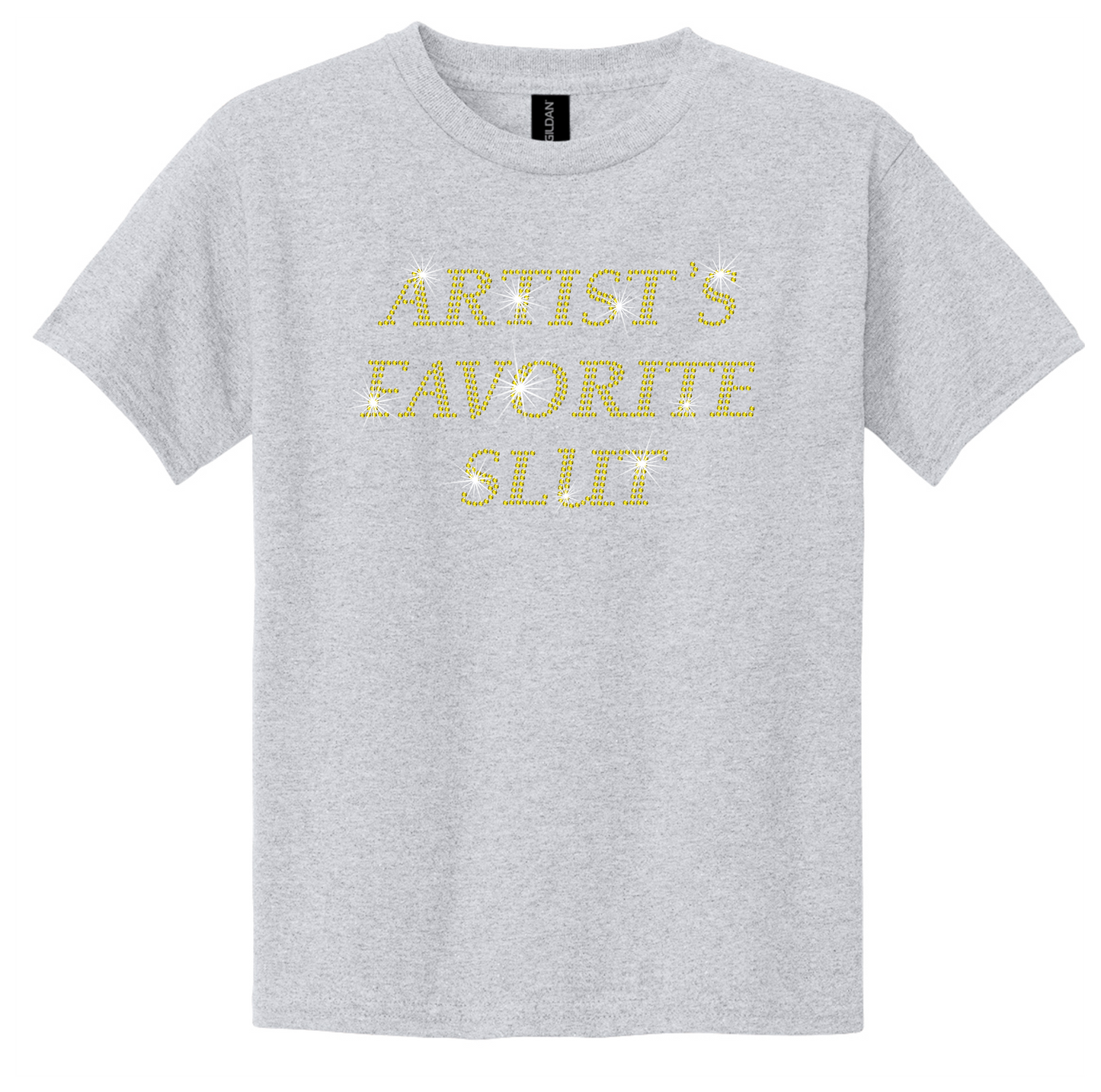 Artist's Favorite Slut Rhinestone Hot Top