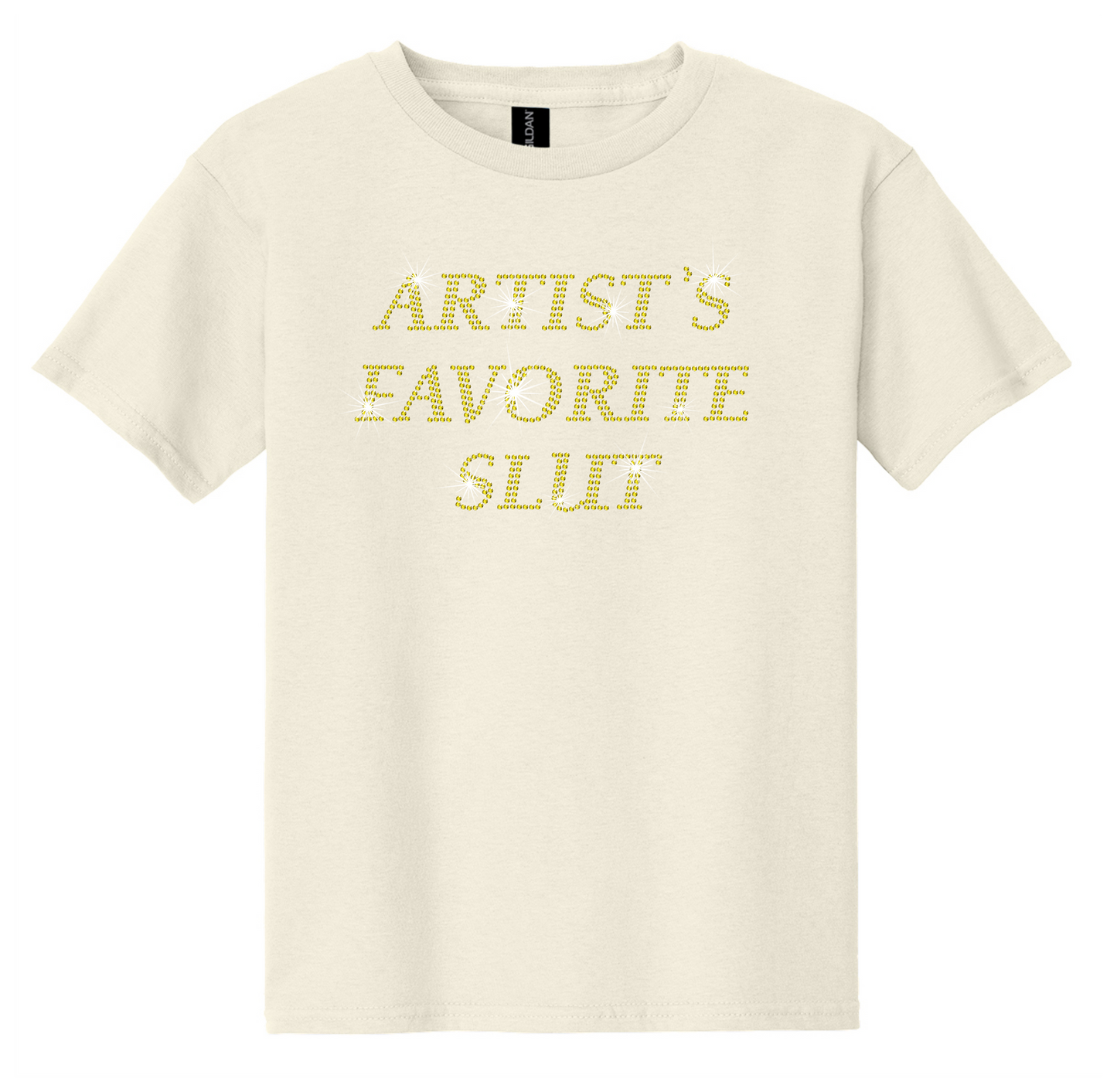 Artist's Favorite Slut Rhinestone Hot Top