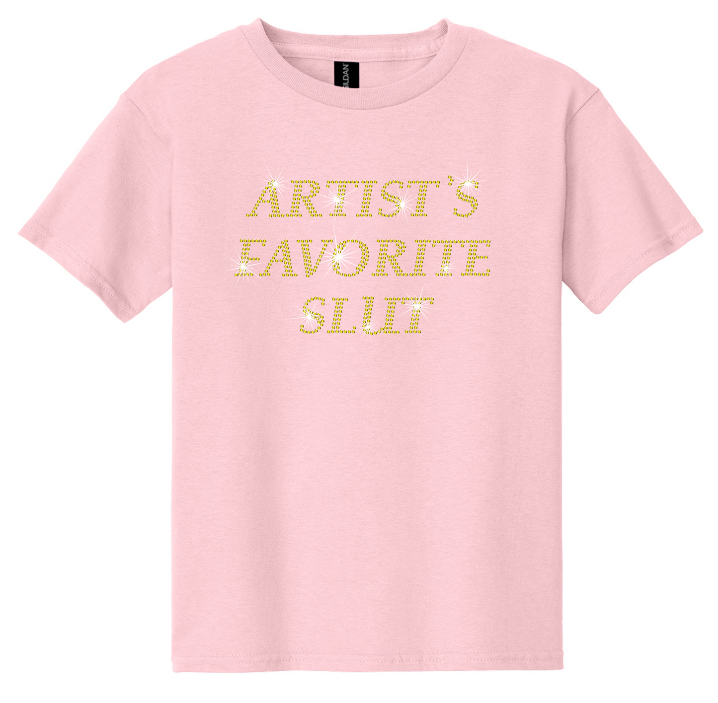 Artist's Favorite Slut Rhinestone Hot Top