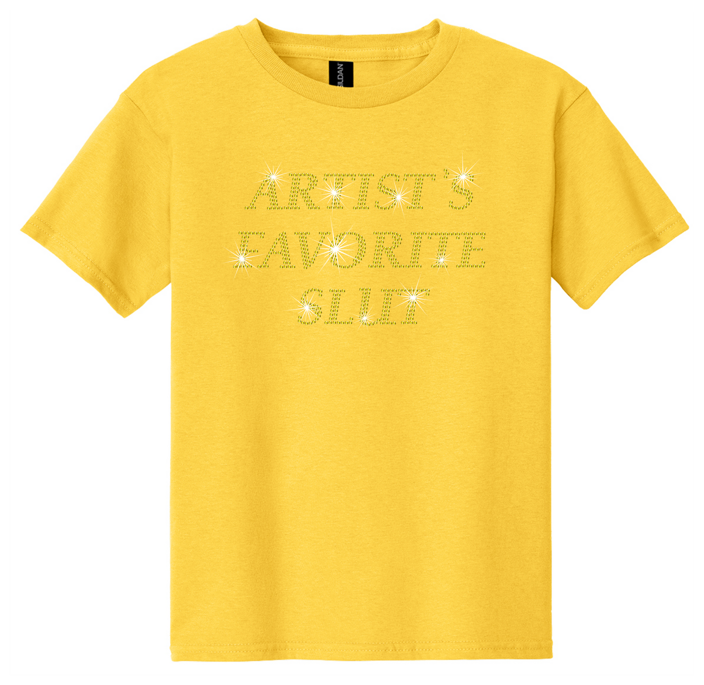 Artist's Favorite Slut Rhinestone Hot Top