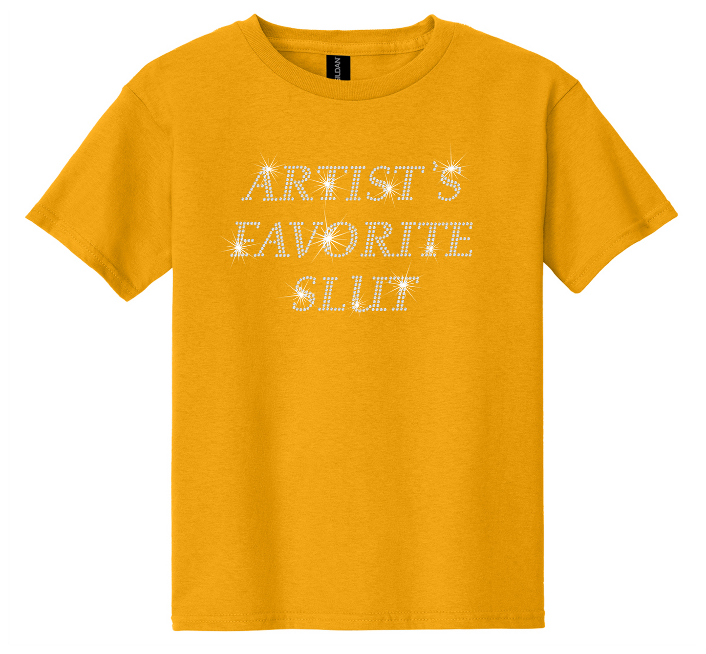 Artist's Favorite Slut Rhinestone Hot Top