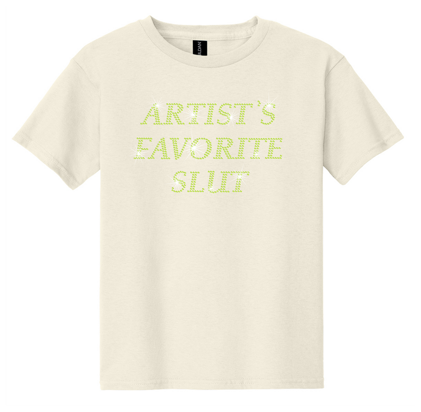 Artist's Favorite Slut Rhinestone Hot Top