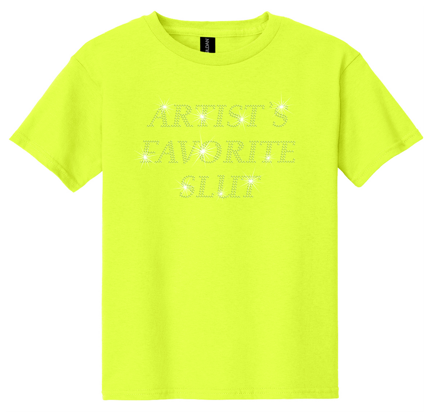 Artist's Favorite Slut Rhinestone Hot Top