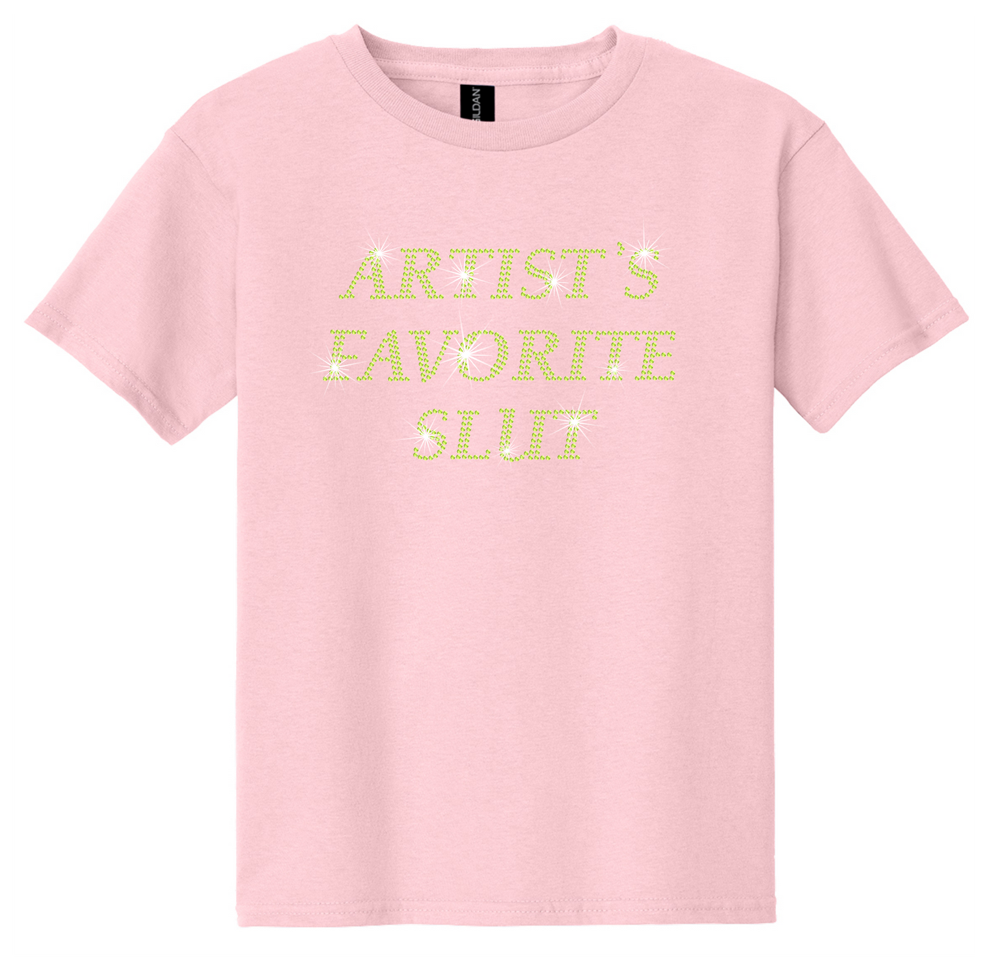 Artist's Favorite Slut Rhinestone Hot Top
