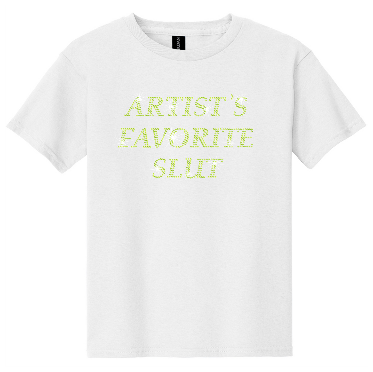 Artist's Favorite Slut Rhinestone Hot Top
