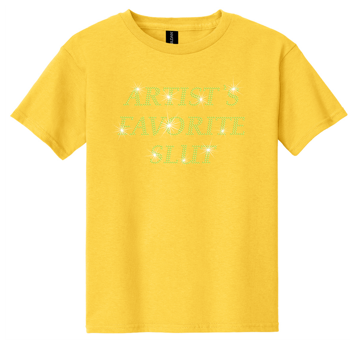 Artist's Favorite Slut Rhinestone Hot Top