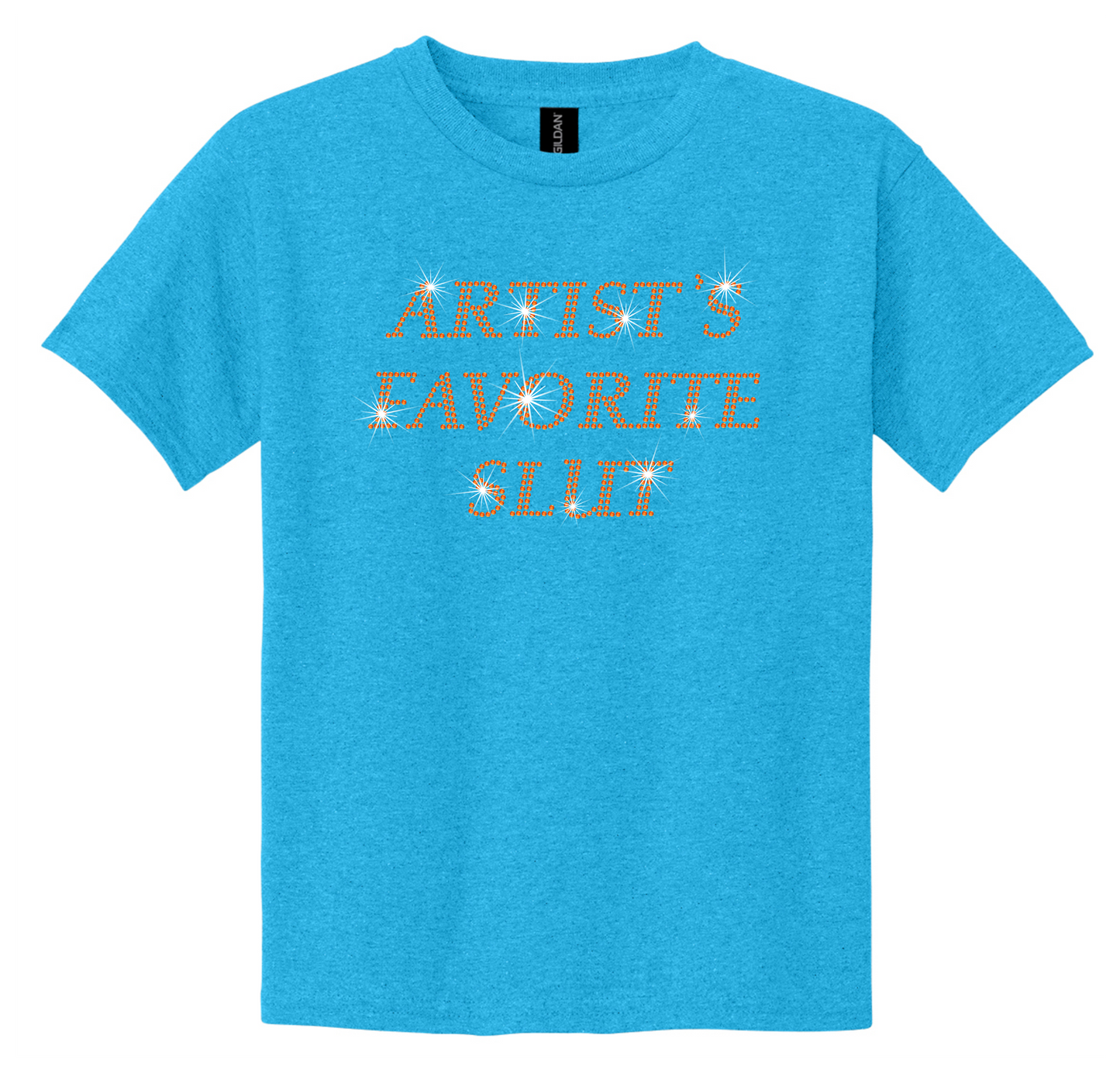 Artist's Favorite Slut Rhinestone Hot Top