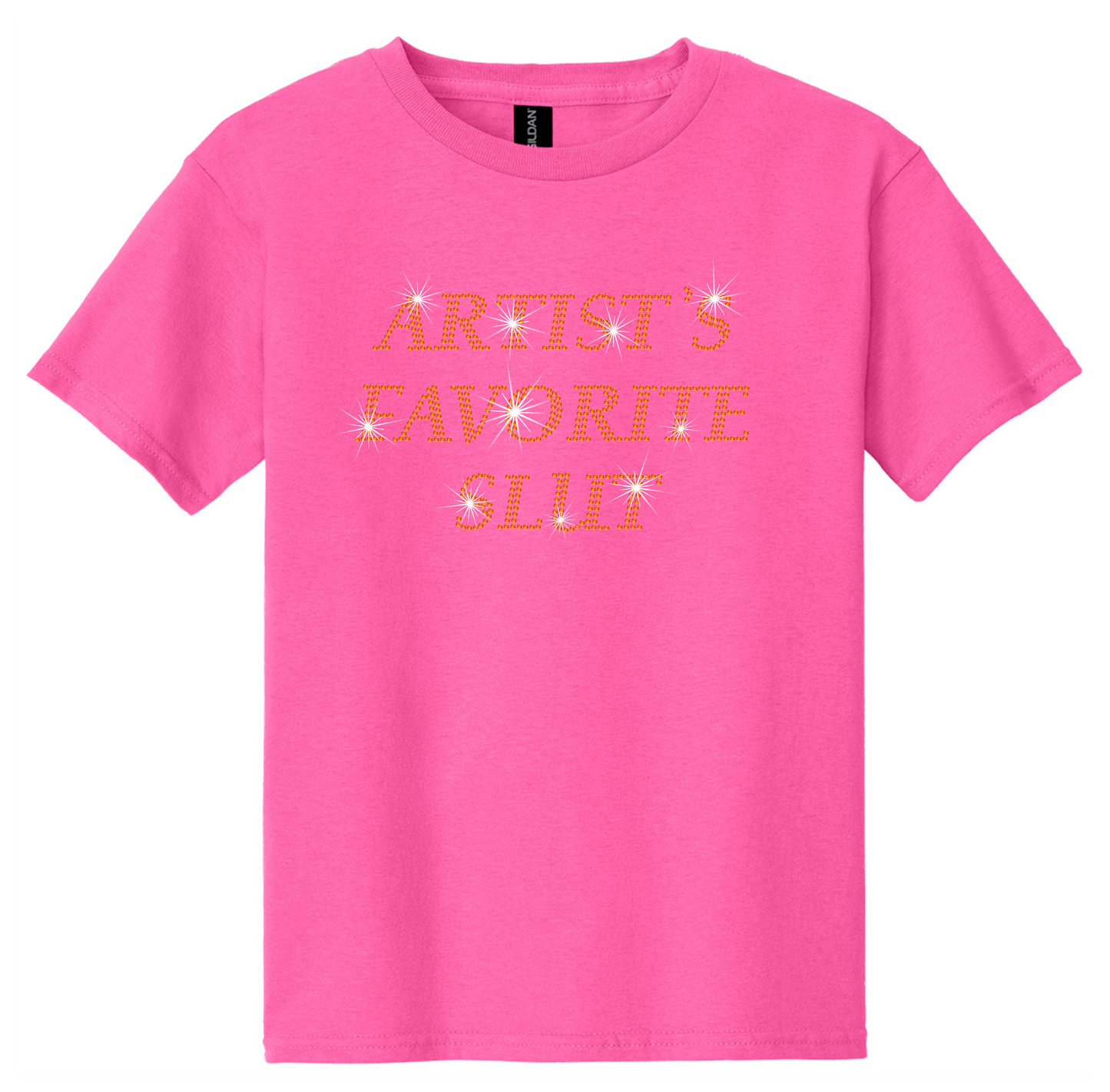 Artist's Favorite Slut Rhinestone Hot Top