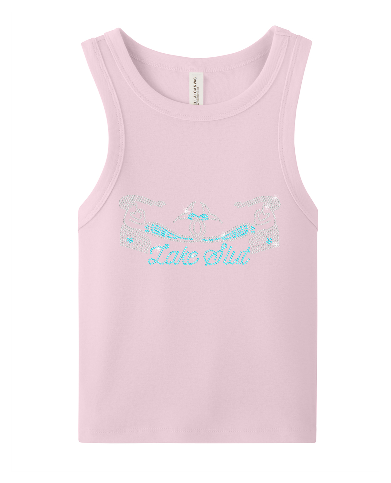 Lake Slut Rhinestone Tank Top