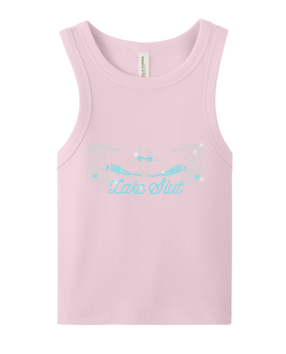 Lake Slut Rhinestone Tank Top